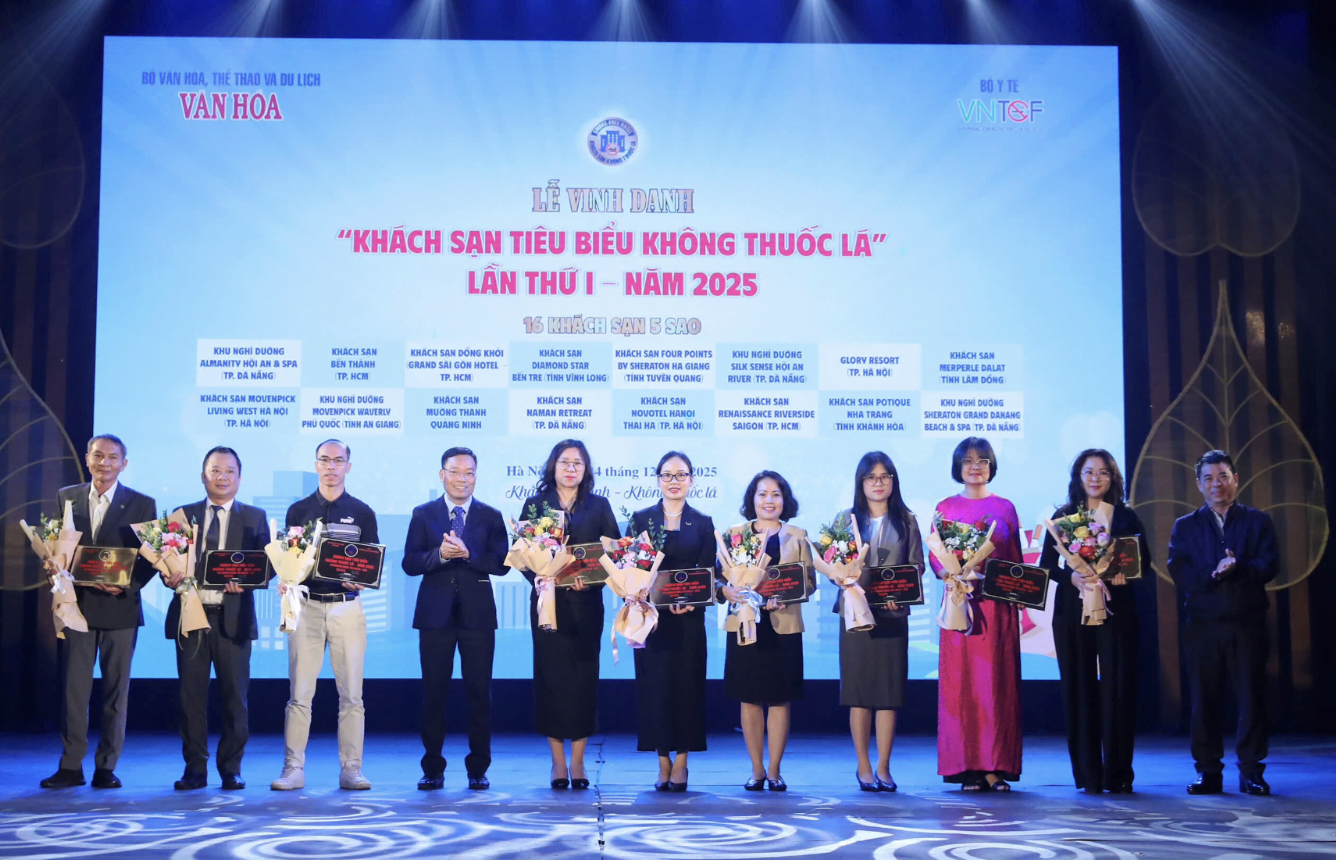 Khách sạn không thuốc lá: Chuẩn mực mới vì sức khỏe cộng đồng và du lịch xanh Việt Nam